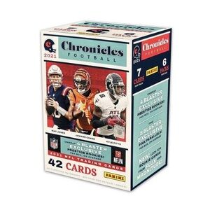 NEW 2021 Panini Chronicles NFL Football 42 Cards Blaster Box Factory Sealed